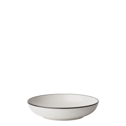 Teller tief 22.8 cm - Elements Yin & Yang white - Elements Yin & Yang white