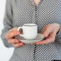Mocca Tasse 9 cl - Elements Yin & Yang white - Elements Yin & Yang white