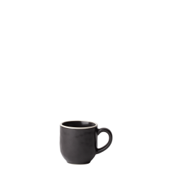 Mocca Tasse 9 cl - Elements Yin & Yang black - Elements Yin & Yang black