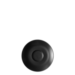 Mocca saucer 12.2 cm - Elements Yin & Yang black