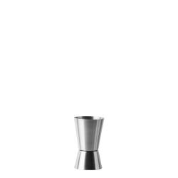 Messbecher CNS matt 20 ml / 40 ml auf Hängekarton - Basic Bar