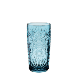Longdrink glass 370 ml - Marvia Vintage blue