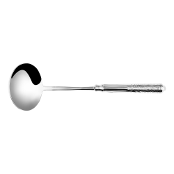 Soup Ladle medium hollow handle - San Remo all mirror