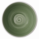 Bowl 16 cm, 750 ml olive /sand glasur aussen - Elements color