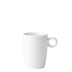 Coffee Cup 0.20 lt, high - Chic white