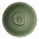 Bowl 12 cm, 400 ml olive /sand glasur aussen - Elements color