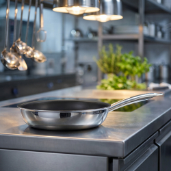 Frypan Ø 24 cm, H: 5.5 cm without lid - Orion Expert Neo Multi-Layer Lunasol