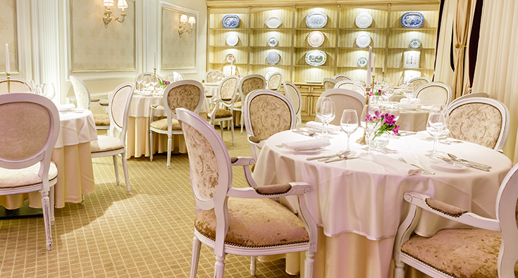 Stylish CHATEAU restaurant